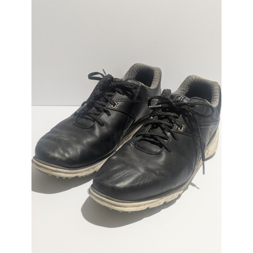 FootJoy Pro SL Carbon 53108 Black Spikeless Golf Shoes Men's 11.5 Wide